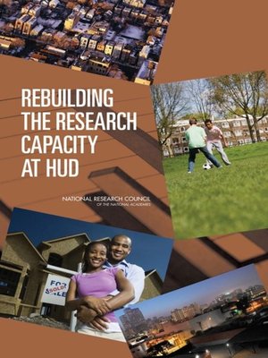 cover image of Rebuilding the Research Capacity at HUD